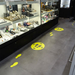 Distanciation Sociale - Adhésifs de marquage au sol