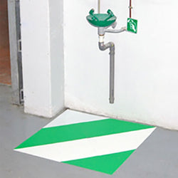 Zone bicolore - Adhésif - Marquage au Sol