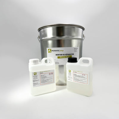 Mortier de réparations nids-de poule - Sol Béton