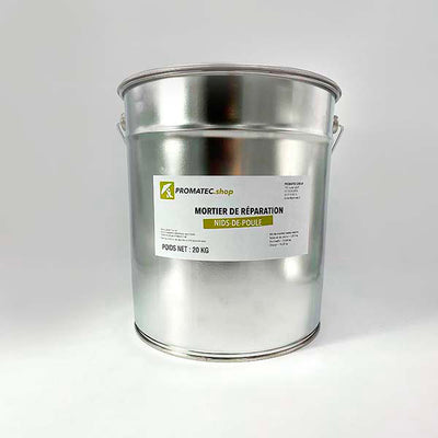 Mortier de réparations nids-de poule - Sol Béton