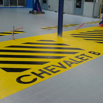 Peinture Marquage Sol industriel et professionnel - Epoxy